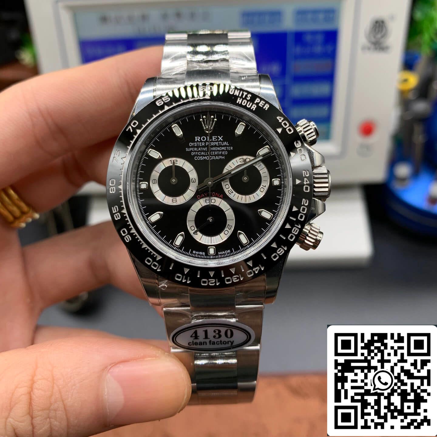 Модель Cosmograph M116500LN-0002 1:1 Best Чистый дисплей V3 Безель