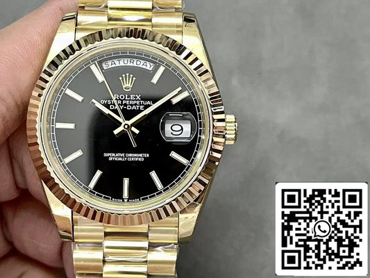 롤렉스 Day Date M228238-0067 1:1 Best 에디션 GM 팩토리 블랙 다이얼 V2