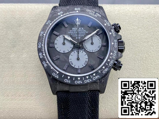 롤렉스 데이토나 Cosmograph Diw Custom Version 1:1 Best 에디션 Noob 팩토리 블랙 Strap