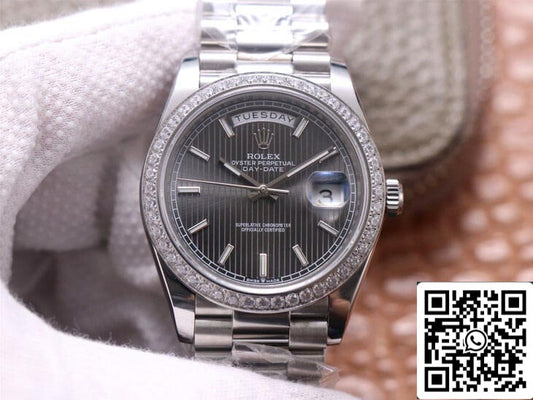 롤렉스 Day Date M228349RBR-0008 1:1 Best 에디션 EW 팩토리 그레이 다이얼