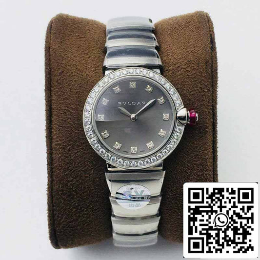 Bvlgari LVCEA 1:1 Best 에디션 BV 팩토리 Diamond Gray Dial