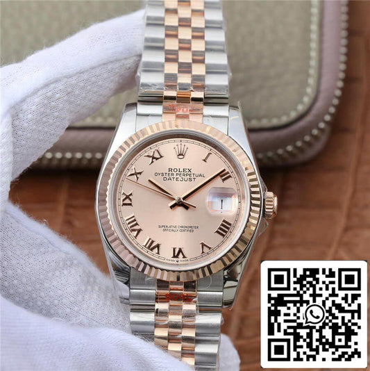 롤렉스 데이트저스트 116231 36MM 1:1 Best 에디션 GM 팩토리 Pink Dial