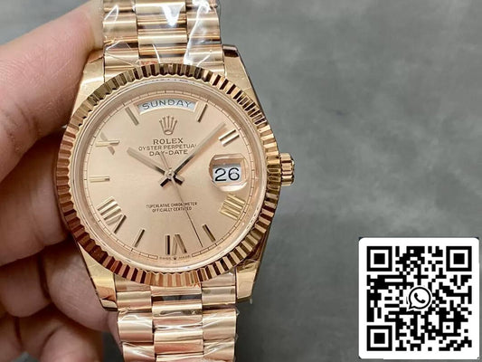 롤렉스 Day Date M228235-0001 1:1 Best 에디션 GM 팩토리 로즈 골드 V2