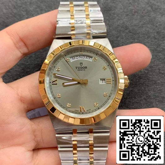 Replica Tudor Royal M28603-0002 day date V7 팩토리 그레이 다이얼