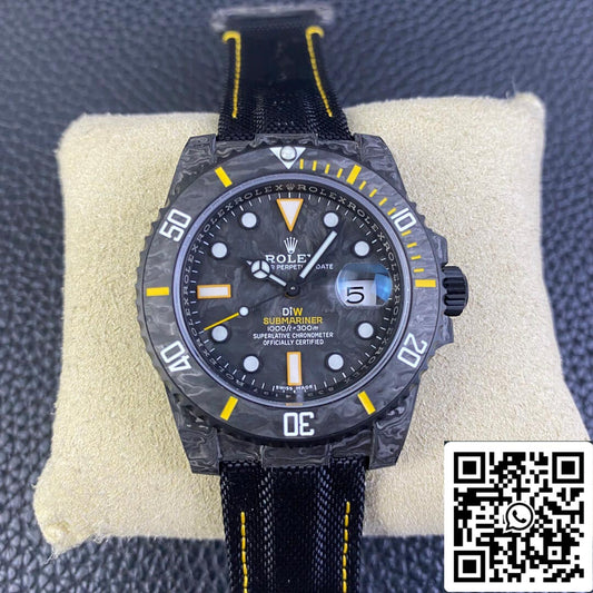 롤렉스 서브마리너 1:1 Best 에디션 VS 팩토리 DIW Carbon Fiber Bezel