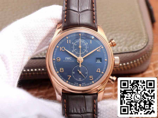 IWC Portugieser IW390305 1:1 Best 에디션 ZF 팩토리 블루 다이얼