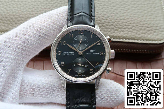 IWC Portugieser IW371440 1:1 Best 에디션 ZF 팩토리 블랙 다이얼