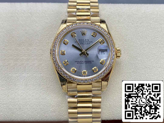 롤렉스 데이트저스트 M278288RBR-0028 31MM 1:1 Best 에디션 GS 팩토리 Diamond Bezel