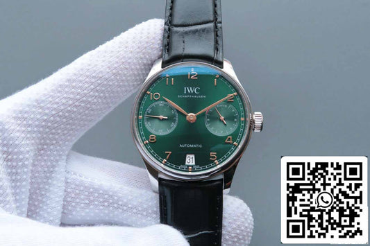 IWC Portugieser IW500708 1:1 Best 에디션 ZF 팩토리 V5 그린 다이얼