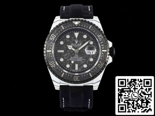 롤렉스 Sea-Dweller 1:1 Best 에디션 Diw 팩토리 Carbon Fiber 블랙 Strap