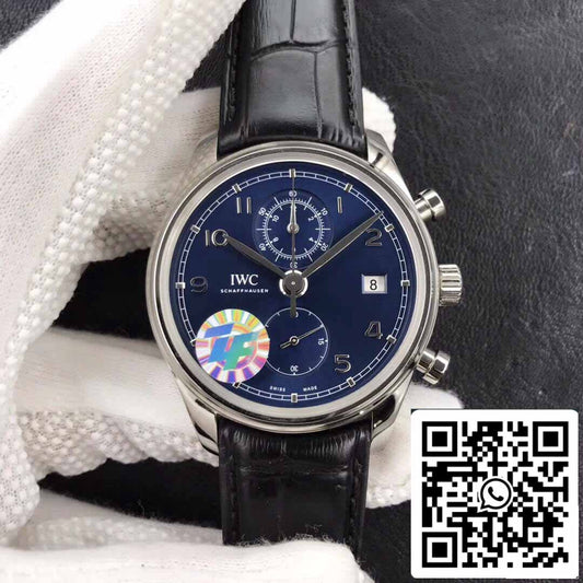 IWC Portugieser IW390303 1:1 Best 에디션 ZF 팩토리 블루 다이얼