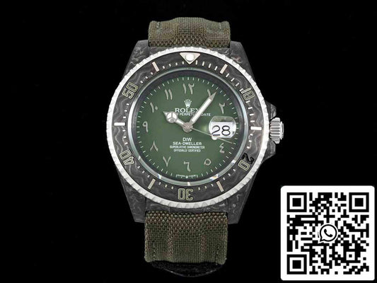 롤렉스 Sea-Dweller 1:1 Best 에디션 Diw 팩토리 Carbon Fiber 그린 다이얼
