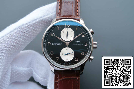 IWC Portugieser IW371404 1:1 Best 에디션 ZF 팩토리 V7 블랙 다이얼
