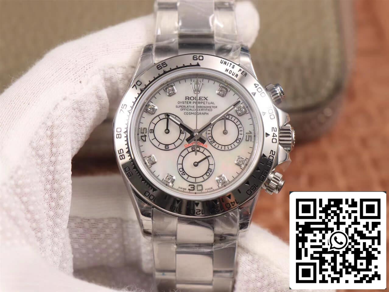 Модель Cosmograph 116520-78590 1:1 Best 에디션 JH 팩토리 Diamond Dial