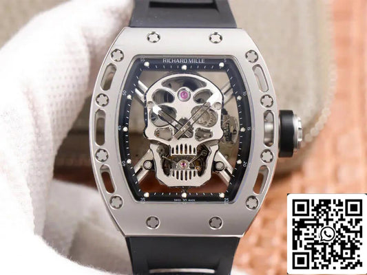 Richard Mille RM52-01 투르비용 1:1 Best 에디션 JB 팩토리 Skull Dial