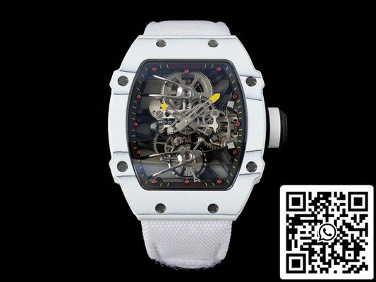 Richard Mille RM27-02 Rafael Nadal 투르비용 1:1 Best 에디션 RM 팩토리 화이트 Stra