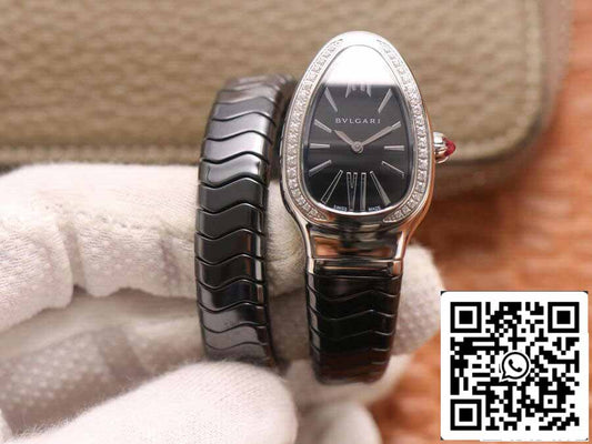 Bvlgari Serpenti 1:1 Best 에디션 BV 팩토리 세라믹 블랙 다이얼