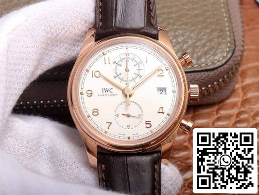 IWC Portugieser IW390301 1:1 Best 에디션 ZF 팩토리 화이트 다이얼