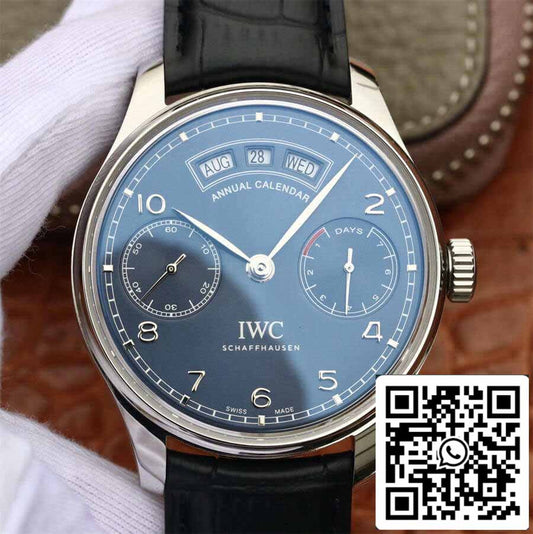 IWC Portugieser IW503502 1:1 Best 에디션 ZF 팩토리 블루 다이얼