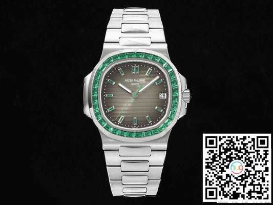 파텍 필립 노틸러스 5711 1:1 Best 에디션 GR 팩토리 Diamond Bezel