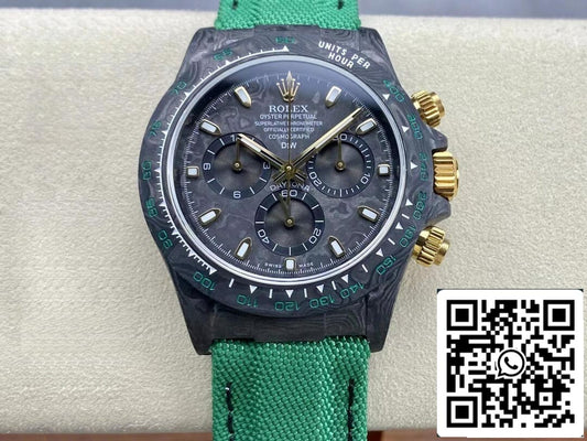 롤렉스 데이토나 Cosmograph 1:1 Best 에디션 Noob 팩토리 Diw Custom Version Dark 그린 Strap