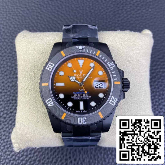 롤렉스 서브마리너 1:1 Best 에디션 VS 팩토리 Orange Gradient Dial
