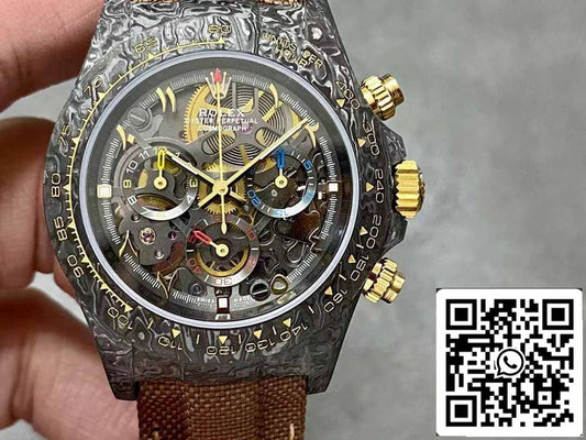롤렉스 데이토나 1:1 Best 에디션 Diw 팩토리 Carbon Fiber Hollow Dial