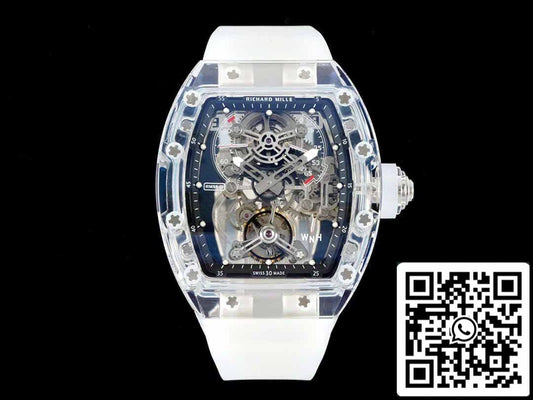 Richard Mille RM 56-01 투르비용 1:1 Best 에디션 RM 팩토리 Transparent Skeleton Dial