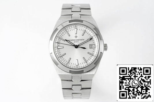 Vacheron Constantin Overseas 4500V/110A-B126 1:1 Best 에디션 ZF 팩토리 Silvery 화이트 다이얼