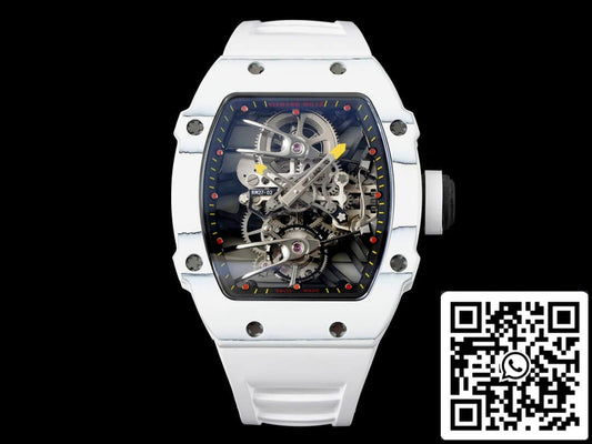 Richard Mille RM27-02 Rafael Nadal 투르비용 1:1 Best 에디션 RM 팩토리 Carbon Fiber Case