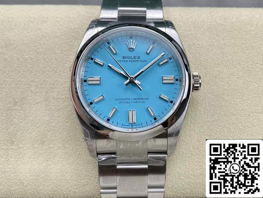 롤렉스 오이스터 Perpetual M126000-0006 36MM 1:1 Best 에디션 VS 팩토리 Turquoise 블루 다이얼