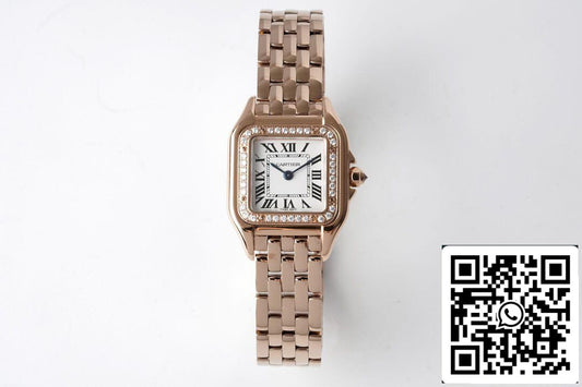 Panthere De Cartier WJPN0008 22MM 1:1 Best 에디션 BV 팩토리 화이트 다이얼