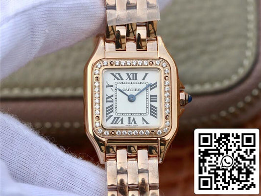 Panthere De Cartier WJPN0008 1:1 Best 에디션 8848 팩토리 화이트 다이얼