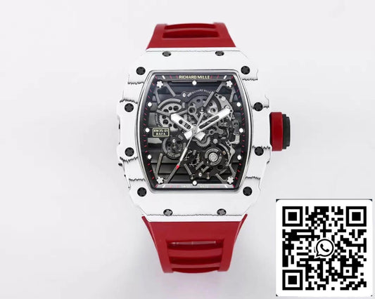Richard Mille RM35-01 1:1 Best 에디션 BBR 팩토리 Red Strap