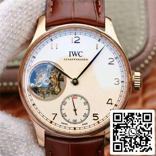 IWC Portuguese 투르비용 IW546302 1:1 Best 에디션 ZF 팩토리 Silver Dial