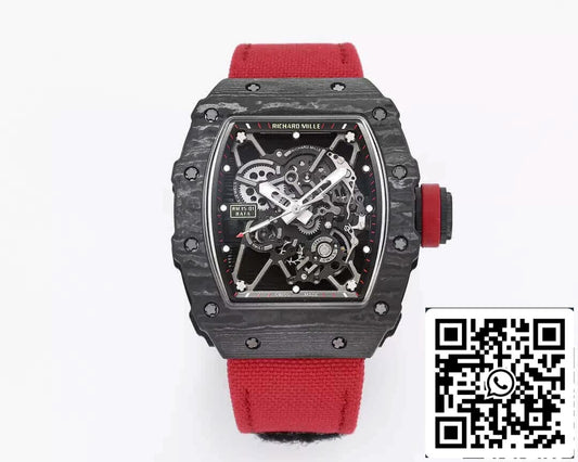 Richard Mille RM35-01 1:1 Best 에디션 BBR 팩토리 Skeleton Dial