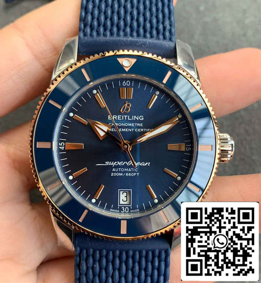 Breitling Superocean Heritage UB2010161C1S1 1:1 Best 에디션 GF 팩토리 블루 다이얼