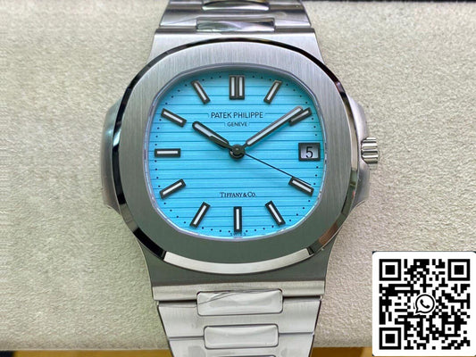 파텍 필립 노틸러스 5711/1A-018 170th Anniversary 1:1 Best 에디션 PPF 팩토리 Tiffany 블루 다이얼