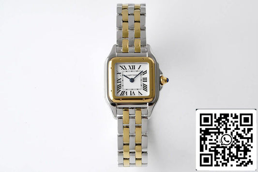 Panthere De Cartier W2PN0006 22MM 1:1 Best 에디션 BV 팩토리 화이트 다이얼