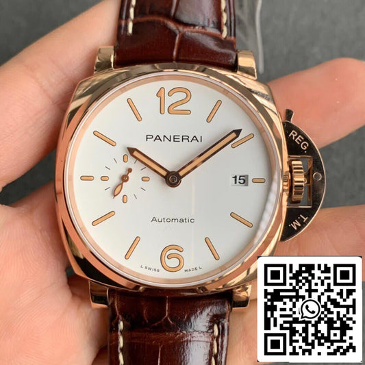Panerai Luminor PAM01042 1:1 Best 에디션 VS 팩토리 화이트 다이얼