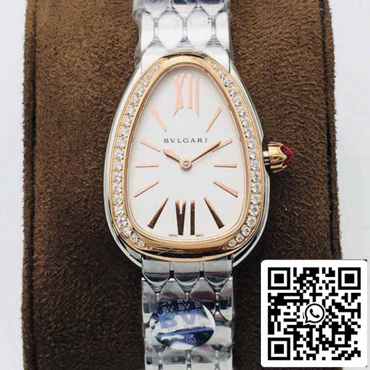 Bvlgari Serpenti 103143 1:1 Best 에디션 BV 팩토리 로즈 골드 Diamond Bezel