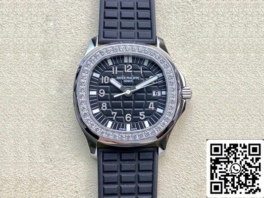 파텍 필립 아쿠아넛 5067A-001 Quartz Movement 1:1 Best 에디션 PPF 팩토리 블랙 다이얼