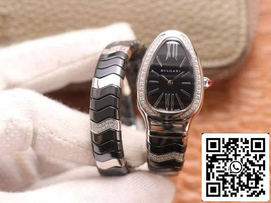 Bvlgari Serpenti 102129 1:1 Best 에디션 BV 팩토리 스테인리스 스틸 Diamond