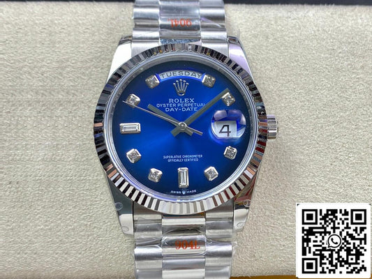 롤렉스 Day Date M128239-0023 36MM 1:1 Best 에디션 GM 팩토리 Diamond Dial