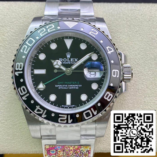 롤렉스 GMT Master II 116710LN-78200 1:1 Best 에디션 Clean 팩토리 블랙 Bezel