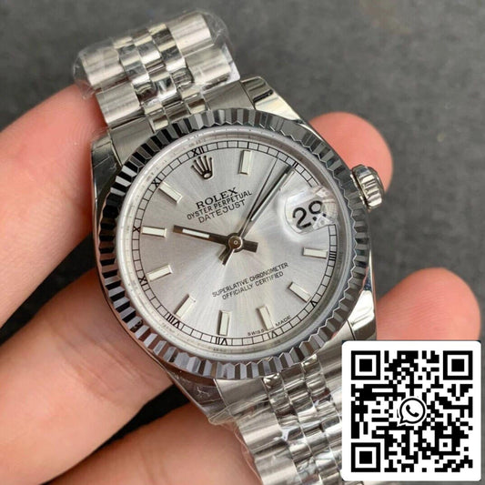 롤렉스 데이트저스트 M278274-0012 1:1 Best 에디션 GS 팩토리 Silver Dial