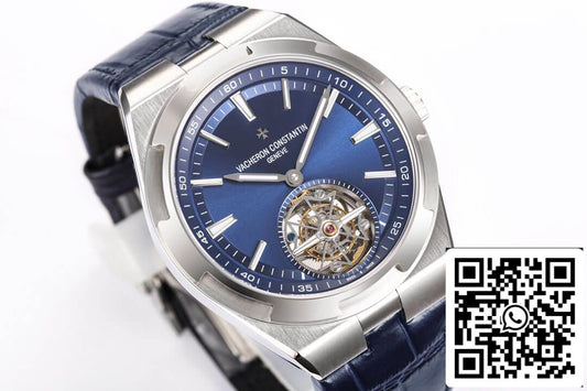Vacheron Constantin Overseas 투르비용 6000V/110A-B544 1:1 Best 에디션 BBR 팩토리 가죽 스트랩