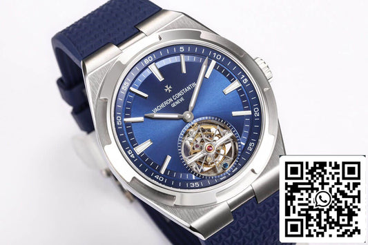 Vacheron Constantin Overseas 투르비용 6000V/110A-B544 1:1 Best 에디션 BBR 팩토리 러버 스트랩
