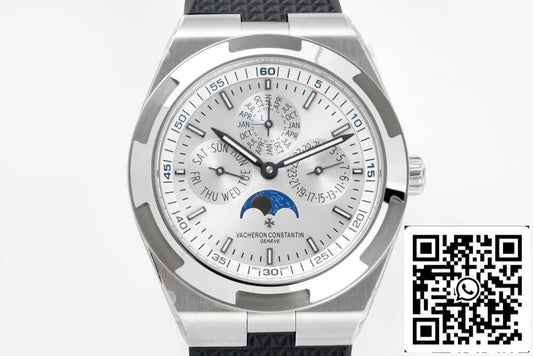 Vacheron Constantin Overseas 4300V 1:1 Best 에디션 8F 팩토리 V2 Silvery 화이트 다이얼