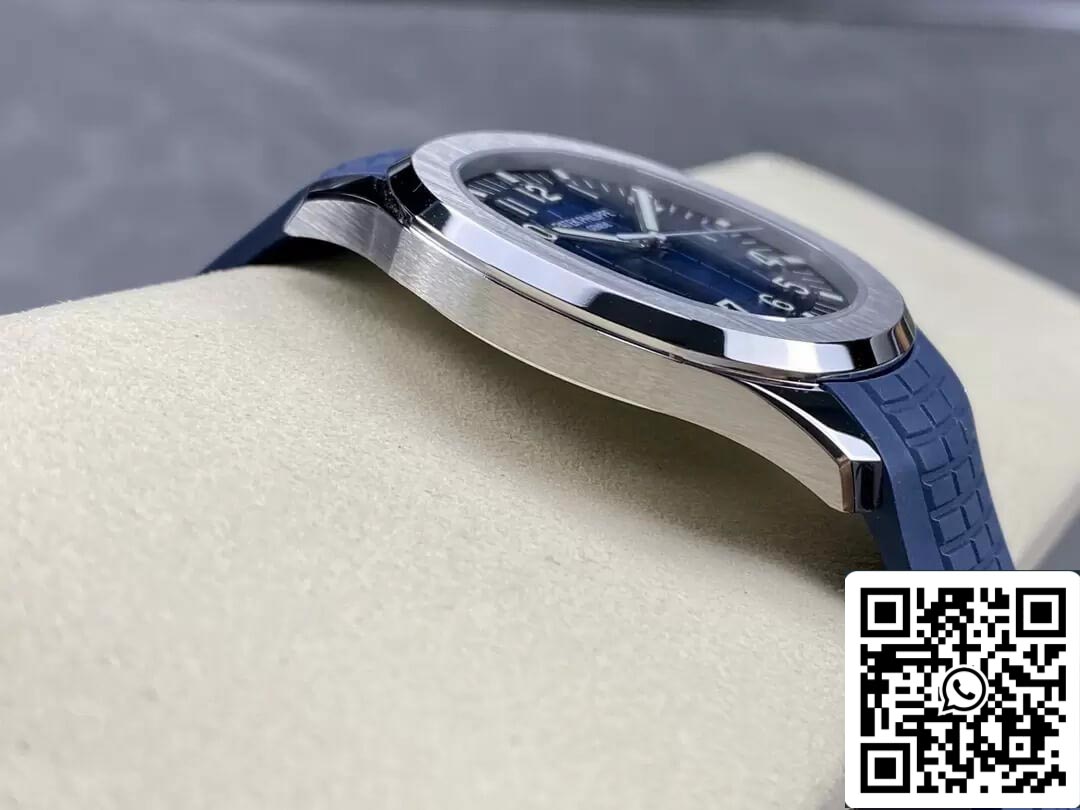 파텍 필립 아쿠아넛 5168G-001 1:1 Best 에디션 3K 팩토리 블루 Gradient Dial